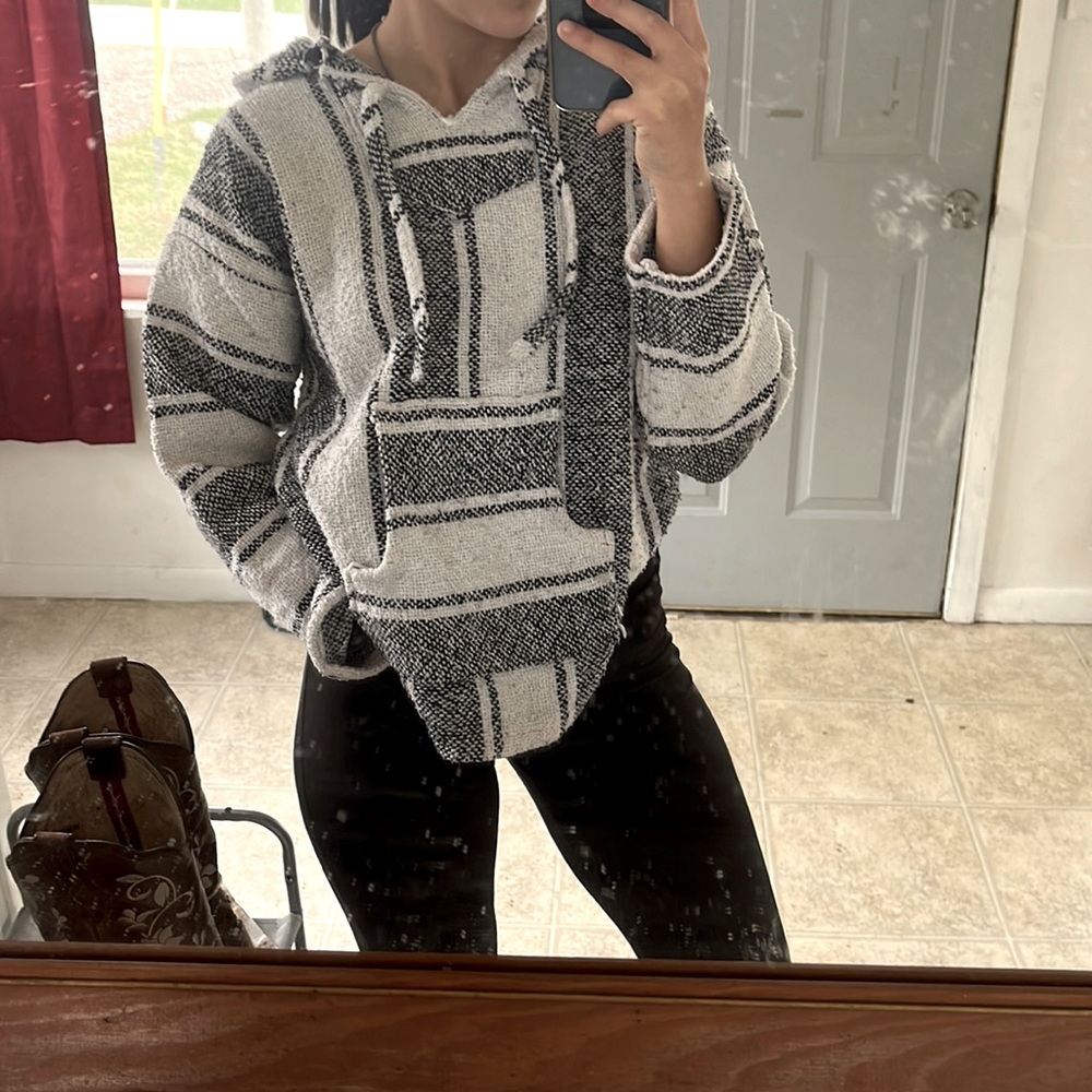 Authentic Mexican Rasta hoody hemp